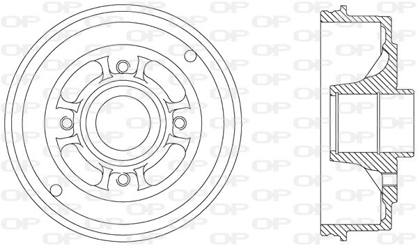 OPEN PARTS Jarrurumpu BAD9038.30